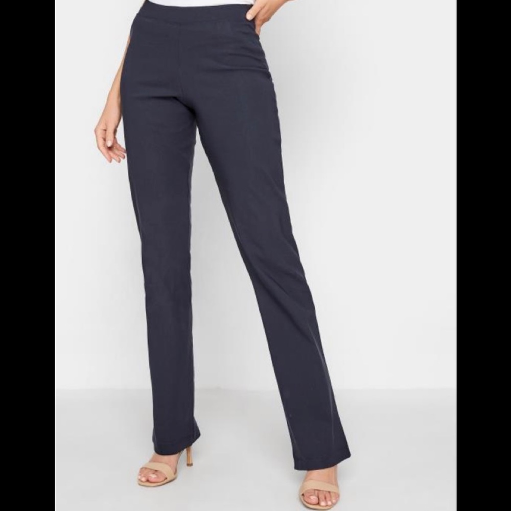 Navy Blue Allegro 36 inch inseam pull on pants- great for work!